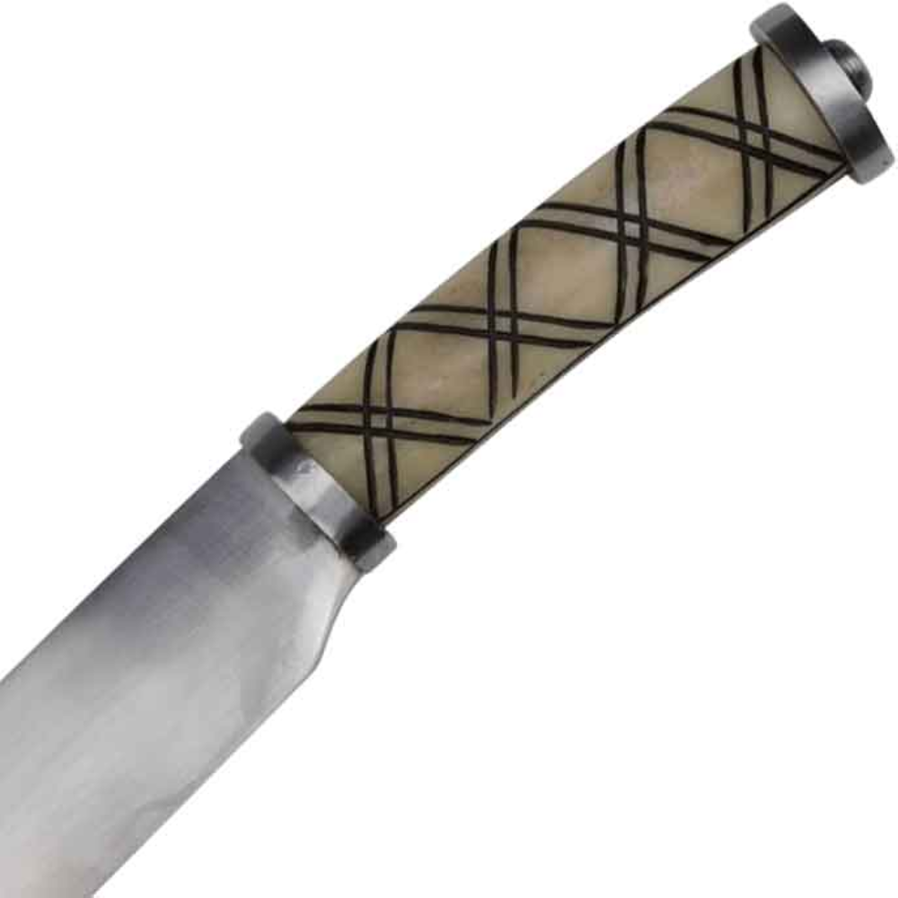 Viking Bone Grip Seax Dagger 100% HANDMADE