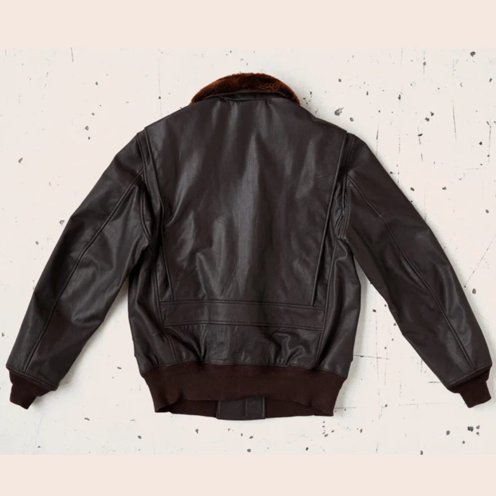 New Mens flight Leather Bomber Jacket - bombersflight