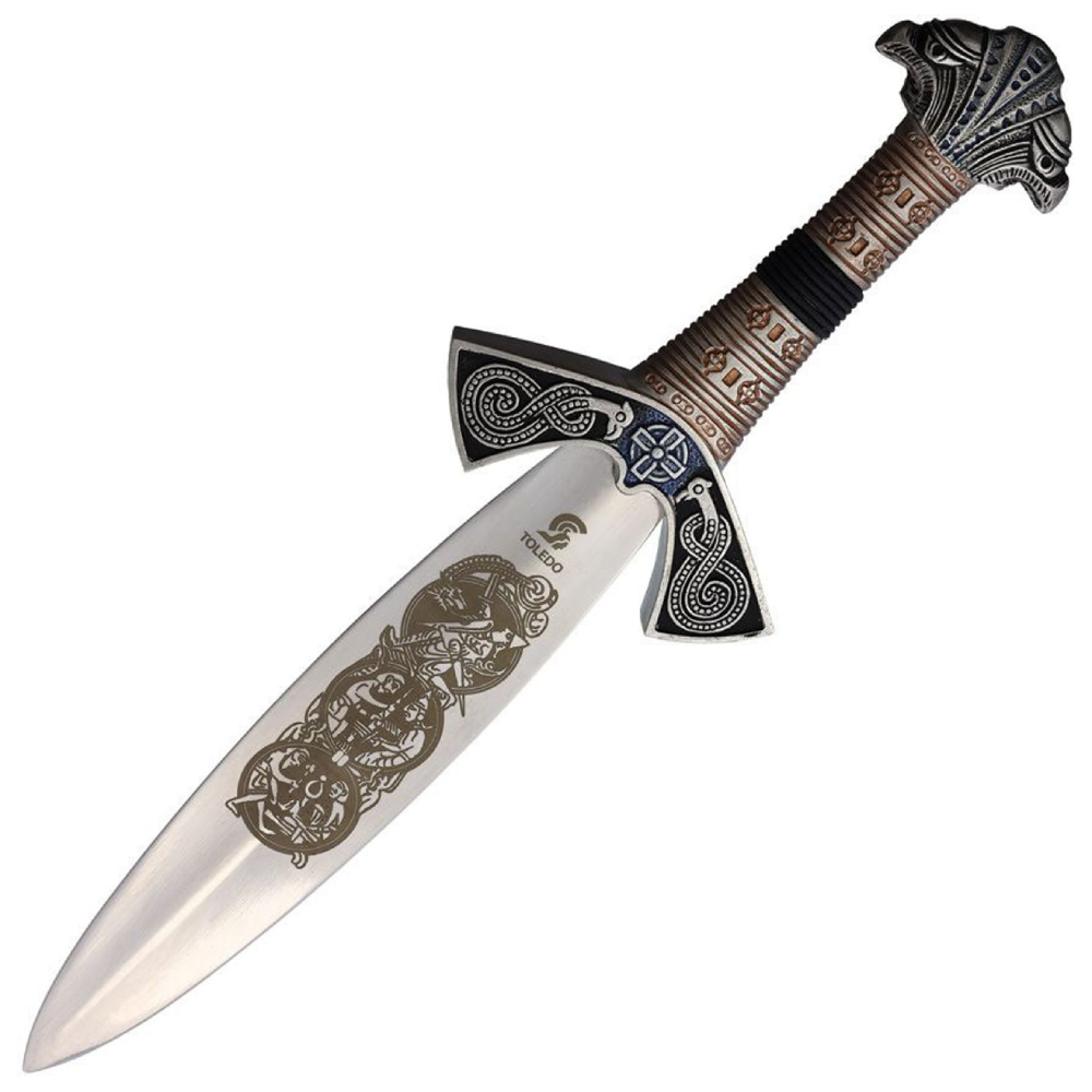 Viking Dagger with classic design on top