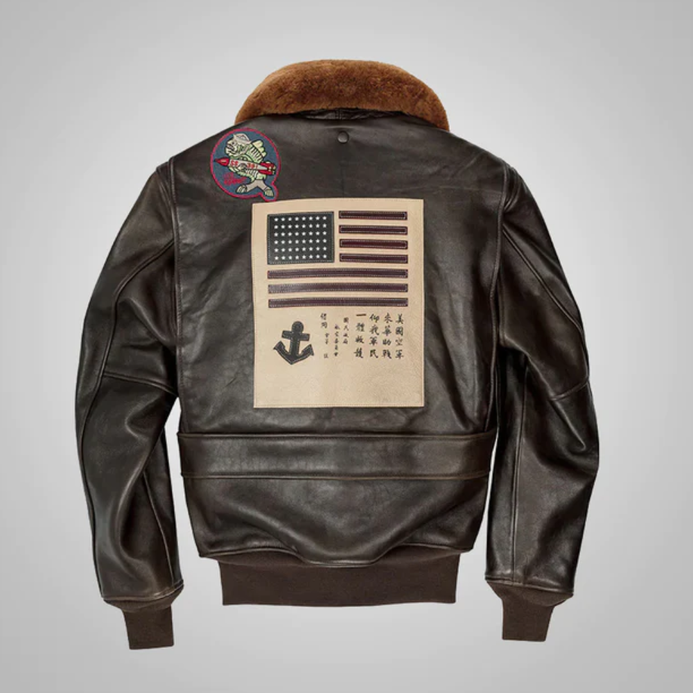 New Men's Top Gun Maverick G-1 Flight Bomber Jacket - bombersflight