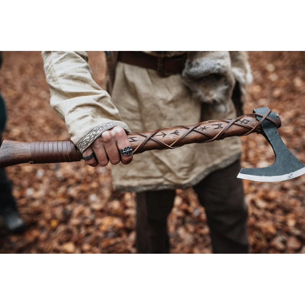 Engraved Ragnar axe