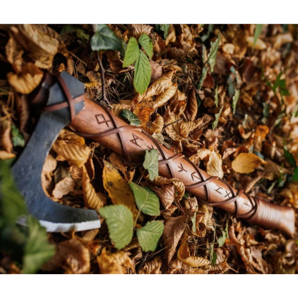 Engraved Ragnar axe