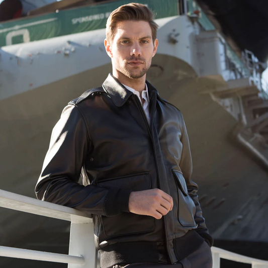 Lightweight Pilot A-2 Flight Jacket