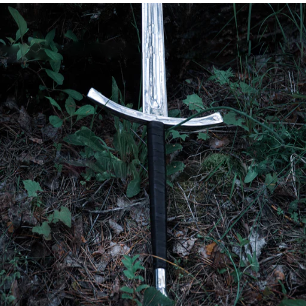 TWO HANDED LONG VIKING SWORD 100% handmade work